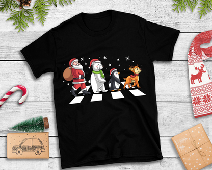 Christmas Crossing Unisex T-shirt