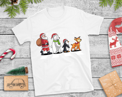 Christmas Crossing Unisex T-shirt